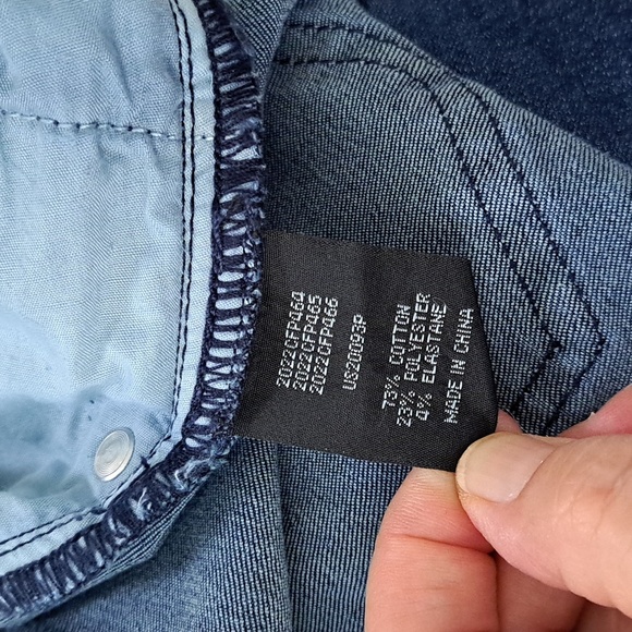 UNIVERSAL STANDARD Skinny jeans, dark blue wash, Size 8P - Picture 4 of 4